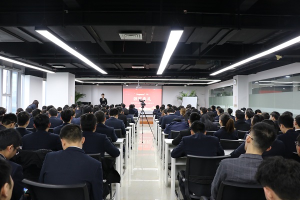 2019年，聯(lián)測“新征程，大未來”年終盛典